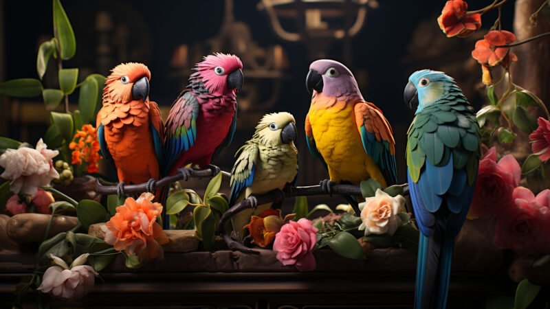 Breeds of Parrots in India